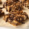 Dark Chocolate Turtle Bars