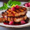 Grilled Raspberry Chipotle Pork Chops