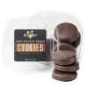 A container of Kowalski's Dark Chocolate Dipped Oreo Cookies.