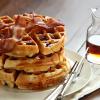 Bacon-Cheddar Waffles