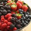 Berries in Strainer