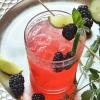 Blackberry-Cucumber Cocktails