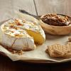 Baked Brie with Chocolate Spread and Grahams