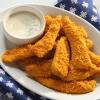 Cheddar Baked Chicken Fingers