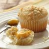 Coconut Muffins with Lemon Curd