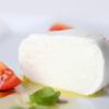 Fresh mozzarella with tomato slices