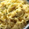 Garlic Chive Yukon Gold Mashed Potatoes