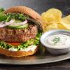 Lamb Burgers with Herb Sauce