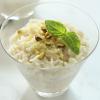 Lemon-Basil Basmati Pudding