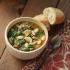 Italian Cannellini Bean and Spinach Soup