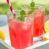 Raspberry-Mint Lemonade