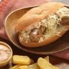 Reuben Brats with Thousand Island Dressing