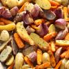 Roasted Fingerlings and Baby Carrots