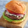 Rosemary Blue Cheese Burgers