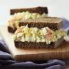 Smoked Salmon and Egg Salad on Rye