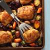 Sheet Pan Chicken Thighs and Vegetables