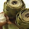 Steamed Artichokes with Cumin Dip