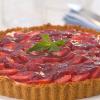 Strawberry Sour Cream Tart